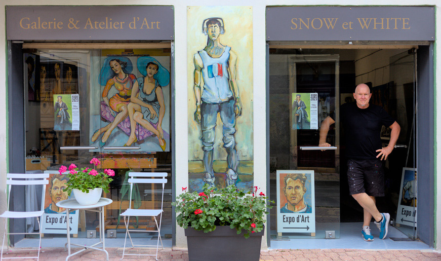 Gallery and Atelier d'Art SNOW & WHITE in Quillan, France