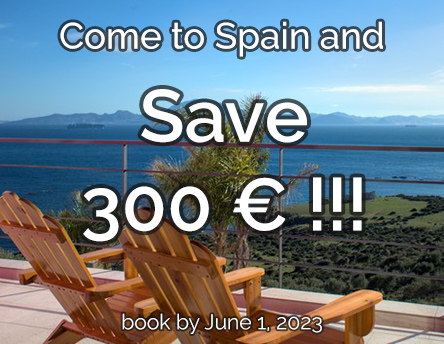 Save 300 € if you book before March 31, 2023!